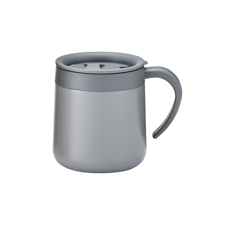 Tasse de bureau ergonomique en acier inoxydable