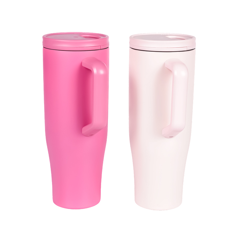 Tasse sous vide de 1 200 ml/40 oz avec poignée et paille