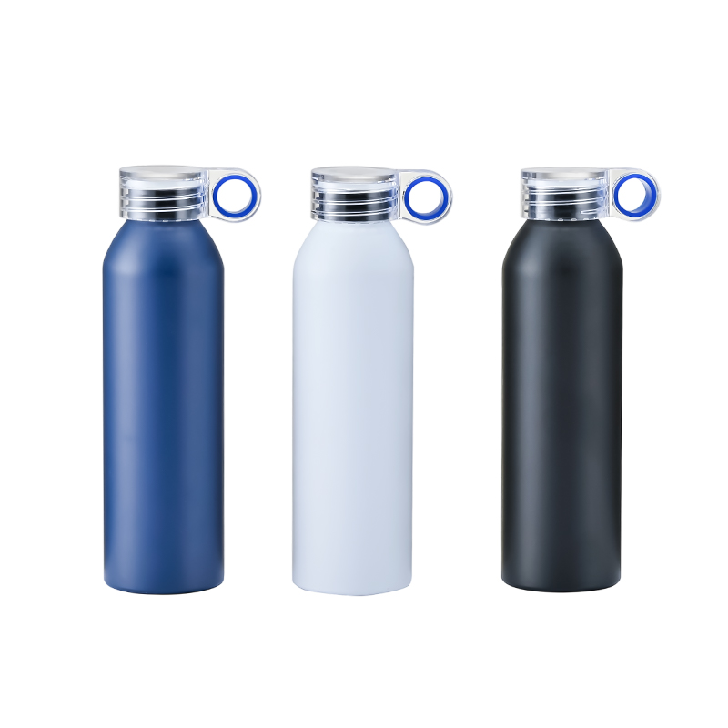 Bouteille d'eau de sport en acier inoxydable à paroi simple de 700 ml