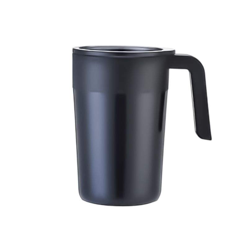 Tasse anti-éclaboussures en acier inoxydable et plastique pour la maison et le bureau