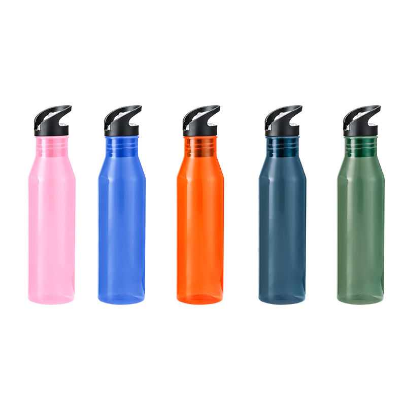 Bouteille d'eau Tritan de 750 ml avec couvercle à boisson