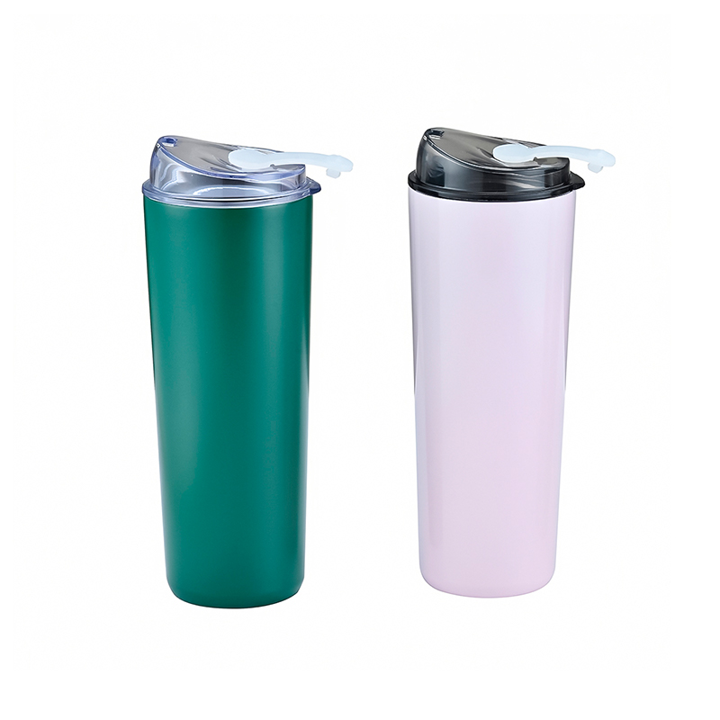 Tasse à vide isolée avec couvercle à pression